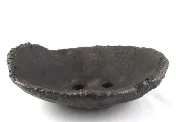 Bonsaischale oval im Farbton anthrazit