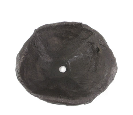 Bonsaischale rund im Farbton anthrazit