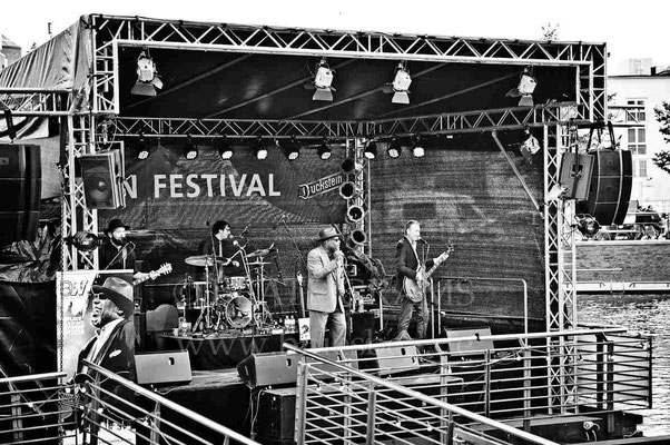 Big Daddy Wilson & Greg Copeland - Ducksteinfestival Kiel / Bootshafen, 03. September 2017