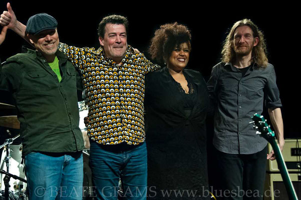 Dede Priest & Johnny Clark and The Outlaws (USA / NL) - 20. Internationales Kieler Blues Festival - 23. 02.2018 Räucherei Kiel