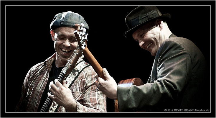 5 Matt Murphy & Frank Morey (USA) - Grand final: “Hosted-Session” - 23. Bluesfestival Eutin 2012 - Sonntag, 20. Mai