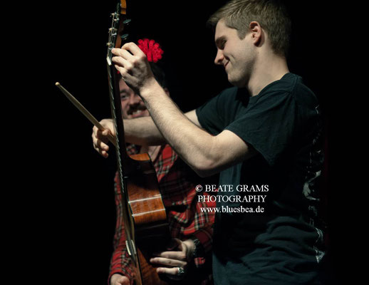 Krissy Matthews (UK) & Max Maxwell  (UK) - Guitar Heroes Festival Joldelund – 30.04.17 Gerd's Juke Joint