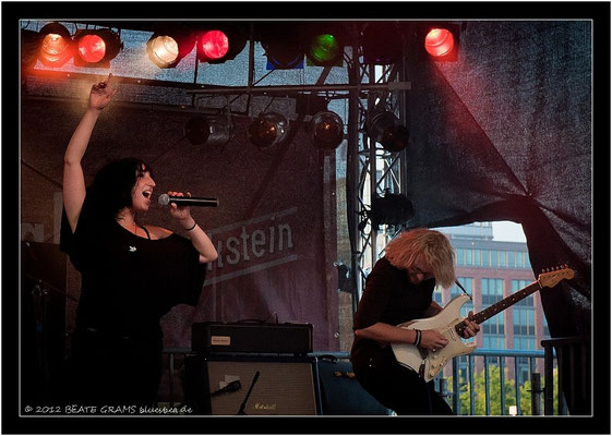 Jessy Martens & Band - 17. August 2012 - Ducksteinfestival Kiel
