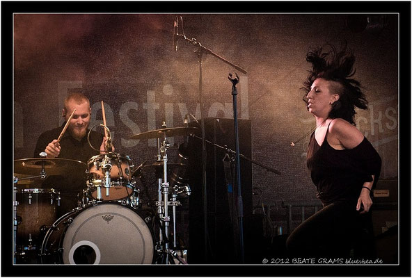 Jessy Martens & Band - 17. August 2012 - Ducksteinfestival Kiel