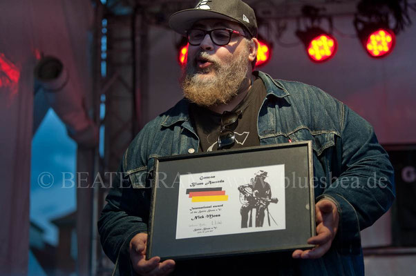 Ehrenpreis international - Nick Moss