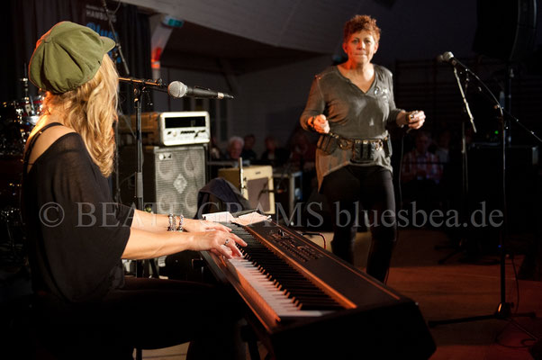 Cat Baloun & Nina T Davis (USA/D), Sasel-Haus Hamburg, 29.10.16