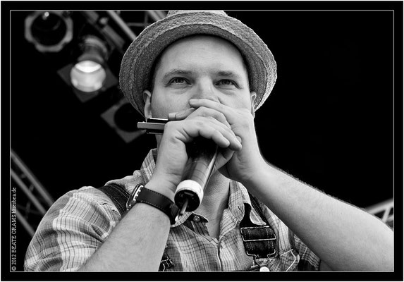 Tim Lothar & Peter Nande - 23. Bluesfestival Eutin 2012