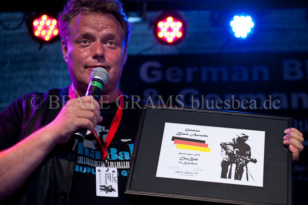 ChaBah, Kandern - Verleihung German Blues Award – Ehrenpreis: Club