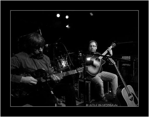 Duo Seven T´s - 10. Februar 2012, 14. Internationales Kieler Blues Festival, Räucherei