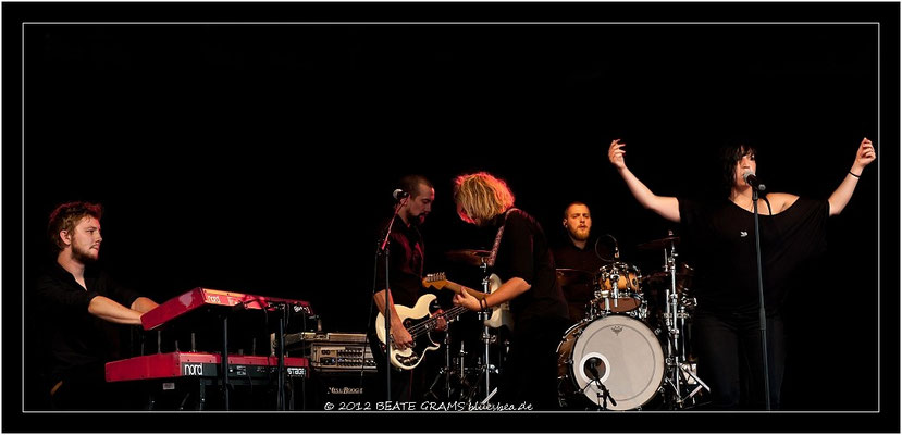 Jessy Martens & Band - 17. August 2012 - Ducksteinfestival Kiel