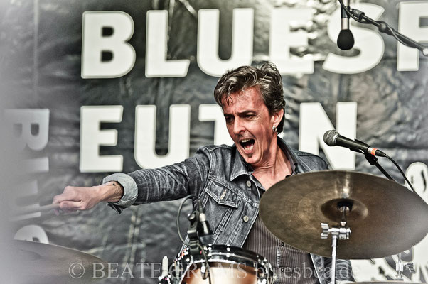 Josh Miller & Bad Mules (USA/FR) - 29. BluesBaltica/Bluesfest Eutin 18.05.2018