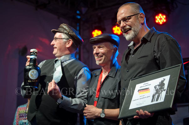Preisverleihung Gewinner GBC 2017 - Greyhound's Washboard Band
