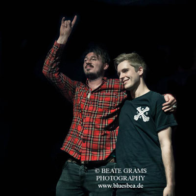 Krissy Matthews (UK) & Max Maxwell  (UK) - Guitar Heroes Festival Joldelund – 30.04.17 Gerd's Juke Joint