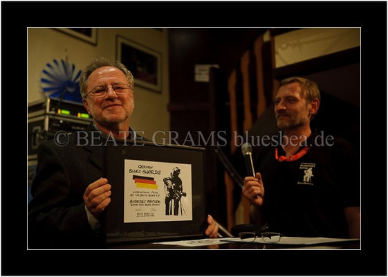 Andrzej Matysik, Verleihung German Blues Award - Ehrenpreis international
