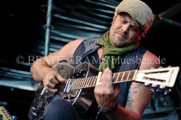Chris Grey & The BlueSpand (DK) - BluesBalticaEutin, Mai 2016