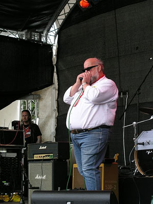 Foto:G.Harder - Eric's Blues Band - Bluesfestival Eutin 22.05.2009