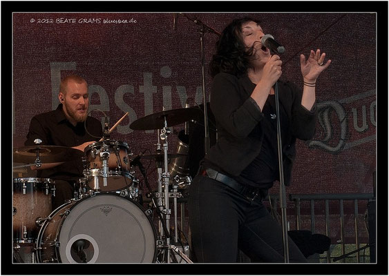 Jessy Martens & Band - 17. August 2012 - Ducksteinfestival Kiel