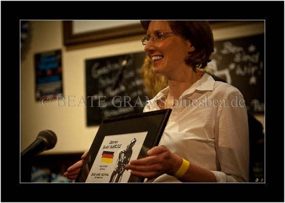 Marikke Behrens - Kurverwaltung Ostseebad Binz, Verleihung German Blues Award: Festival