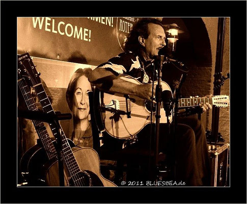 Hans Theessink - 29. Juli 2011 Flensburg, Roter Hof
