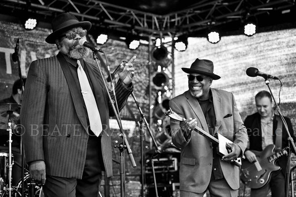 Big Daddy Wilson & Greg Copeland - Ducksteinfestival Kiel / Bootshafen, 03. September 2017