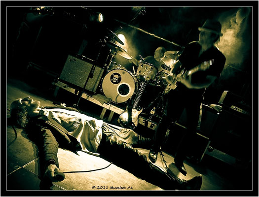 The HAMBURG BLUES BAND & ARTHUR BROWN "The God Of Hellfire" - 16. September 2011 Kiel, Pumpe