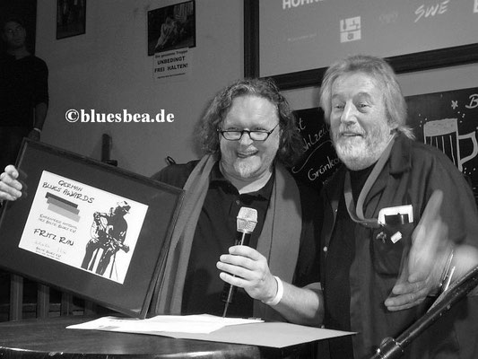Uwe Maminga (Downtown Bluesclub HH), Horst Dieter Fischer (1. Vorsitzender Blues Baltica eV)