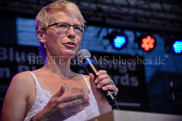 Barbara Bloch - Verleihung German Blues Award – Ehrenpreis: International