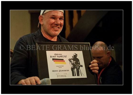 Georg Schroeter, Verleihung German Blues Award - Ehrenpreis: Bestes Piano