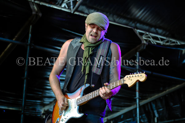 Chris Grey & The BlueSpand (DK) - BluesBalticaEutin, Mai 2016