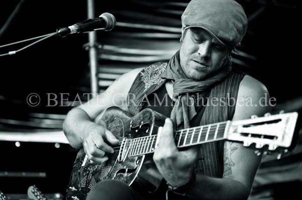 Chris Grey & The BlueSpand (DK) - BluesBalticaEutin, Mai 2016