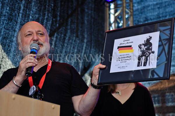 Leo Gehl - Verleihung German Blues Award – Ehrenpreis: Medien