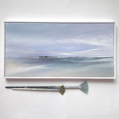 O.T. 20 x 40 cm, 250,-