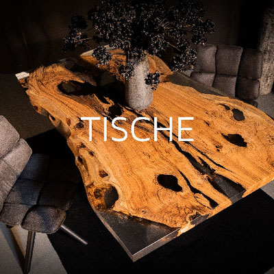 MÖBELLOFT Hochwertiger Tisch auf Maß aus Massivholz und Stahl aus nachhaltiger Produktion in Deutschland für moderne Inneneinrichtung von Haus Wohnung Büro und Firma