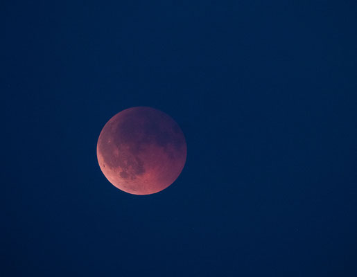 Blutmond bei totaler Finsternis 09 2025 
