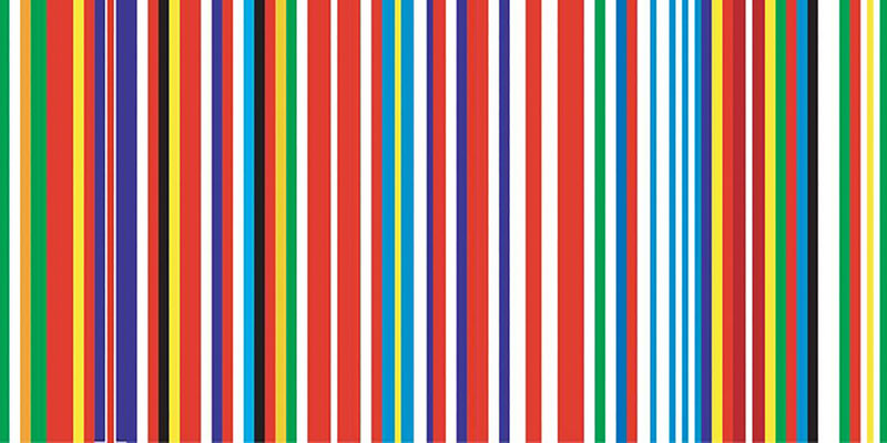 door OMA ontworpen EU-vlag