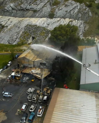Brandbekämpfung aus der Luft