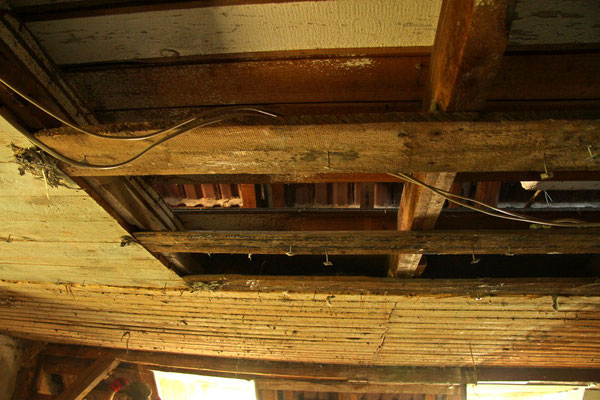 Der Rest der Decke