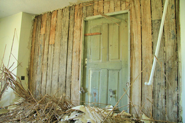 Erstaunliche Dinge verbergen sich in der Wand