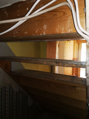 Treppe ade