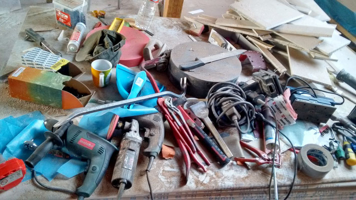 Stilleben mit Werkzeug