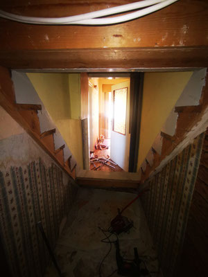 Treppe ade