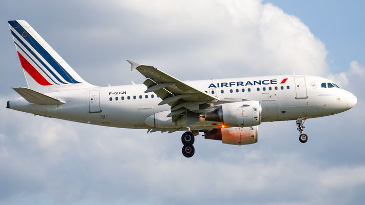 A318 Air France, Anflug auf Hamburg, 01.09.2018, Max Sutter