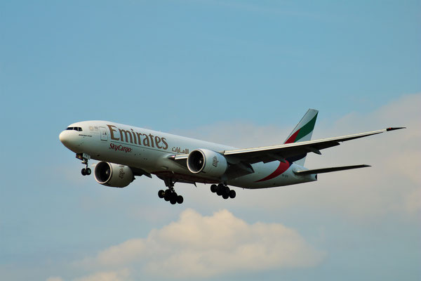 Boeing 777-200F Emirates Air Cargo, Frankfurt, August 2018, Steve Baaß