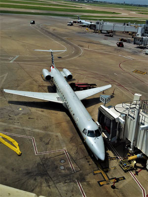 Embraer 145 American Eagel, Dallas Fort Worth, Mai 2018, Maxwell Leu