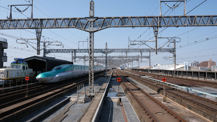 大宮駅の新幹線E5(U4), Shinkansen E5, Formation U4 in Omiya von Ingo Weidler