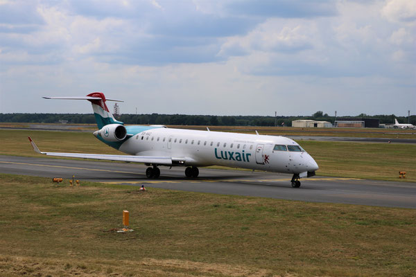CRJ-700 Luxair, 25.06.2018, Berlin-Tegel, Steve Baaß