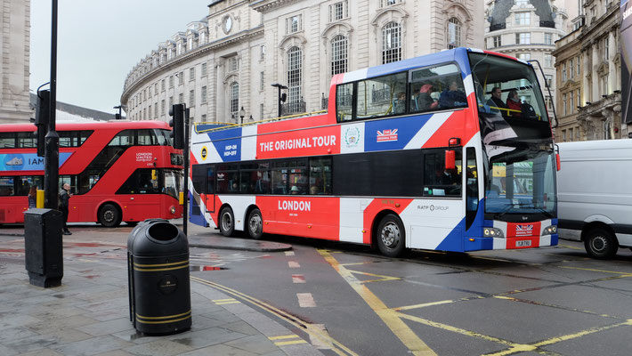 Optare Visionaire, YJII TVU (VXE733), London Piccadilly Circus, 08.05.2019, Ingo Weidler 