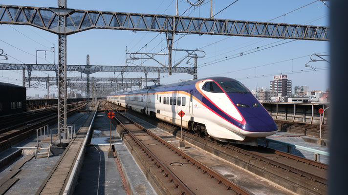大宮駅の新幹線E3(L67), Shinkansen E3, Formation L67 in Omiya von Ingo Weidler