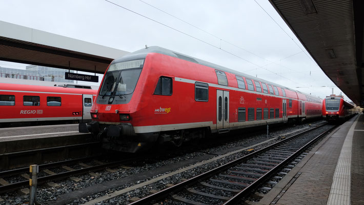 DBpzfa 762 + 612 032/532, Nürnberg Hbf, 16.03., Ingo Weidler 