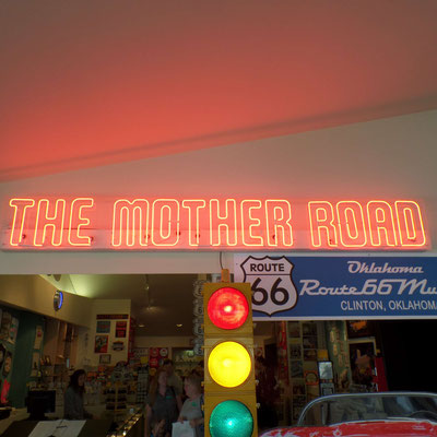 Route 66 Museum in Clinton